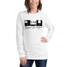 Load image into Gallery viewer, Teen Daze Interior Unisex Long Sleeve Tee | White